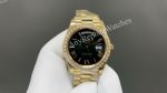 8+ Factory Rolex Daydate 36/40mm DD 3255 Movement Green Ombre Face Yellow Gold Band Watch